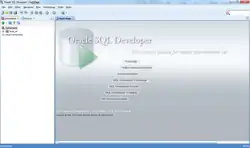 Description de l'image Sql developer main window.png.