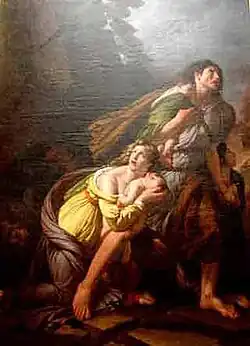 Le Tremblement de terre monumental (Allégorie sur la Terreur), 1792-1799, huile sur toile, 261&nbsp;×&nbsp;195&nbsp;cm, Musée d'art et d'histoire de Genève.