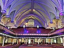 Arrière de l'église