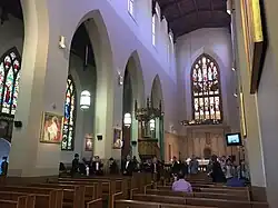 L'intérieur de la cathédrale