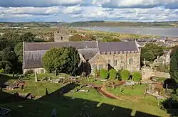 La collégiale anglicane Sainte-Marie fondée par saint Declan d'Ardmore&nbsp;(en).