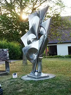 Étendard flamboyant,par Alain Vuillemet