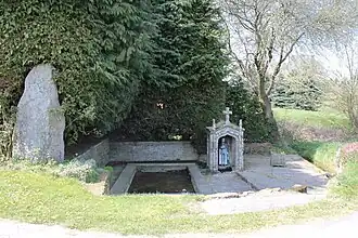 Fontaine Saint-Maurice, Saint-Aubin.