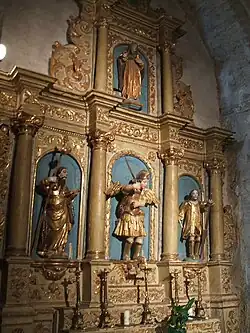 Retable Saint-Michel (XVIIIe&nbsp;siècle).