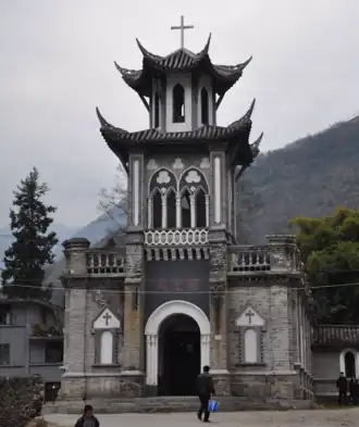 Image illustrative de l’article Église Sainte-Anne de Moxi