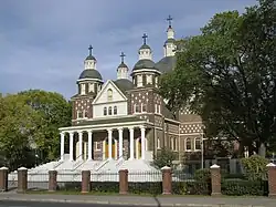 La cathédrale Saint-Josaphat, siège de l'éparchie.