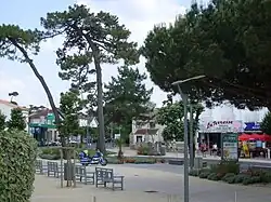 L'entrée de la ville.