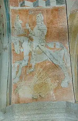 Peinture après restauration