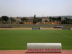 Pelouse du stade Boumezrag (2009)