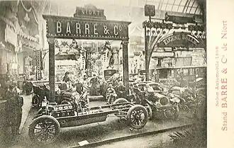 Salon de l'automobile de Paris 1906.