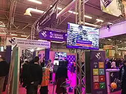 Stand de l'association Human Appeal.