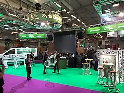 Stand de Syria Charity.