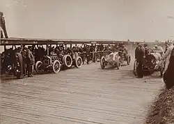 Collomb au GP de France 1907 (C1 Corre, 16e).