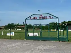 Le stade municipal.