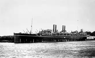 illustration de RMS Maloja