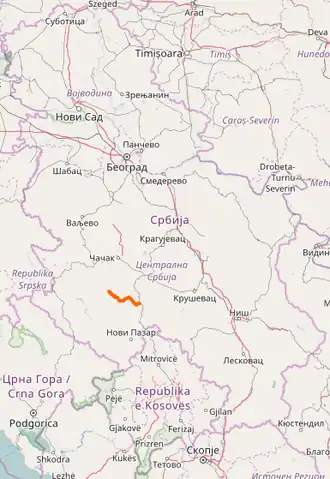 Image illustrative de l’article Route magistrale 30 (Serbie)