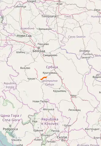 Image illustrative de l’article Route magistrale 46 (Serbie)