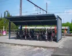 Abri à vélos