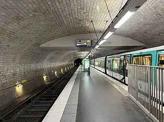 Quai de départ.