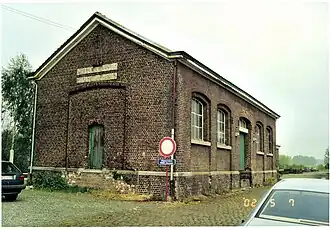Halle à marchandises.