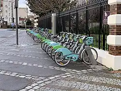 Station Vélib de la mairie