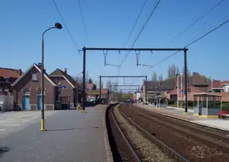 Intérieur de la gare.