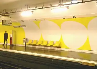 Un des décors de la station en 2006.