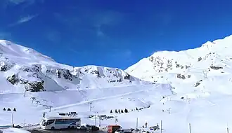 Les pistes.
