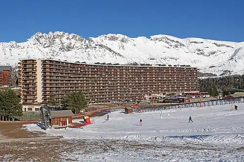 Station de ski de SuperDévoluy.