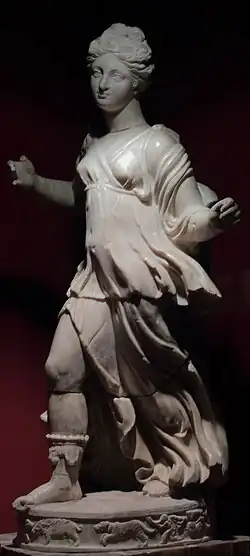 Statue de Diane chasseresse, marbre, Rome.