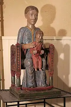 Statue de Notre-Dame-des-Chazes.