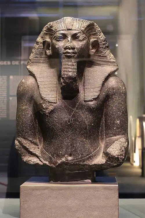 Statue de Sésostris&nbsp;II (musée de Lille).