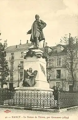 Statue de Thiers, début du 20e siècle
