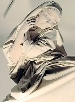 Sophie Malraye, statue vivante à Arnhem en 2006.