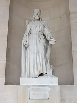 Jehan Du Seigneur, Dagobert Ier, château de Versailles.