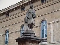 Le monument dédié à Jean-Philippe Rameau