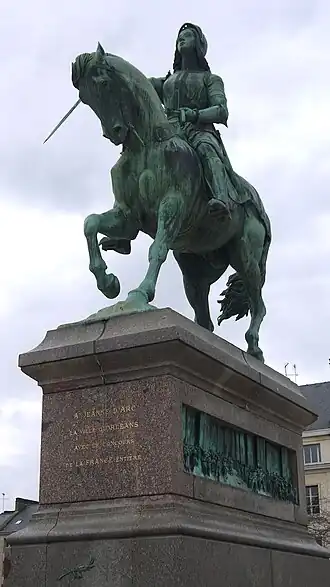 Statue équestre de Jeanne d'Arc (Denis Foyatier)