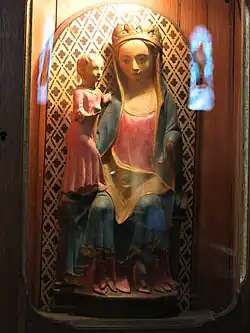 Statue de Notre-Dame d'Arcachon.