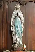 Notre Dame de Lourdes (plâtre)