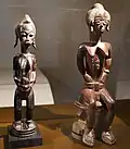 Statues baoulées au musée de Troyes, février 2023