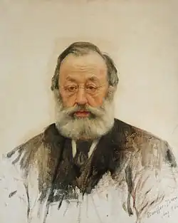 Portrait de l'écrivain Gottfried Keller, 1886