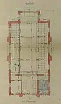 Plan du premier étage