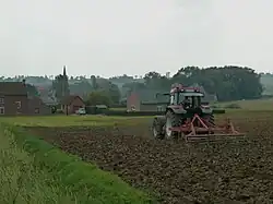 Steenvoorde vue des chemins de randonnée.