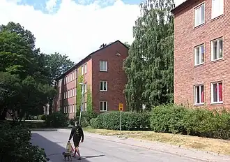 Immeuble résidentiel de Stiernhjelmsvägen (2010).
