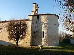 Le chevet et le clocher