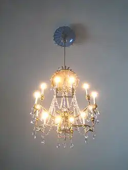 Lustre de 1920 env. à la mairie de Stockholm.