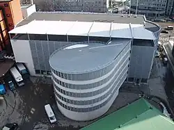 Aire de stationnement de Stockmann.