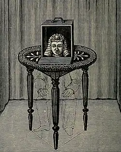 Gravure représentant le Sphinx.