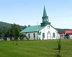 Église anglicanne St-Peter construite en 1839.