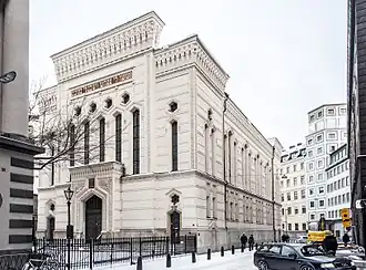 Synagogue de Stockholm.